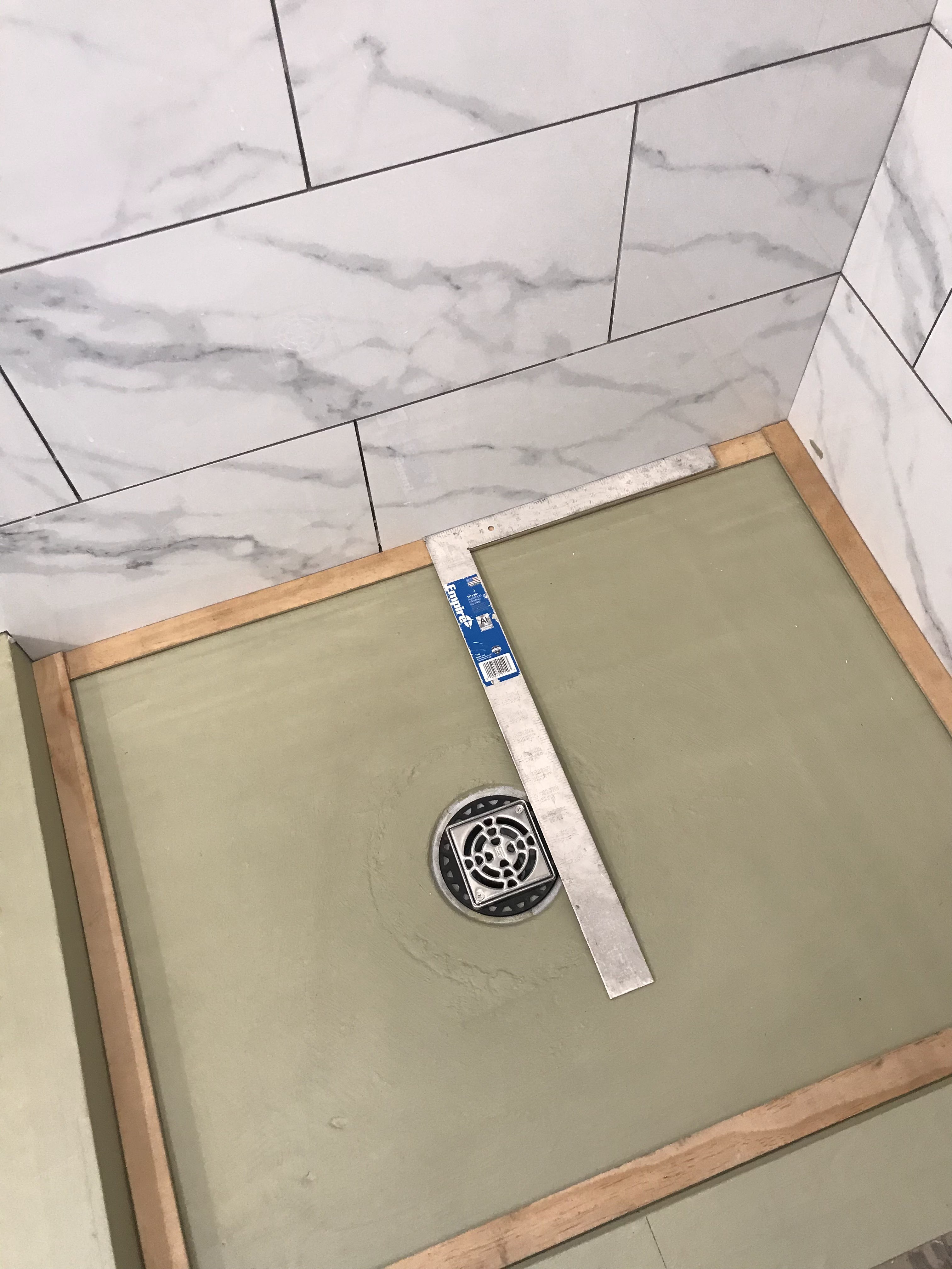 Tile shower installation in Shreveport Louisiana