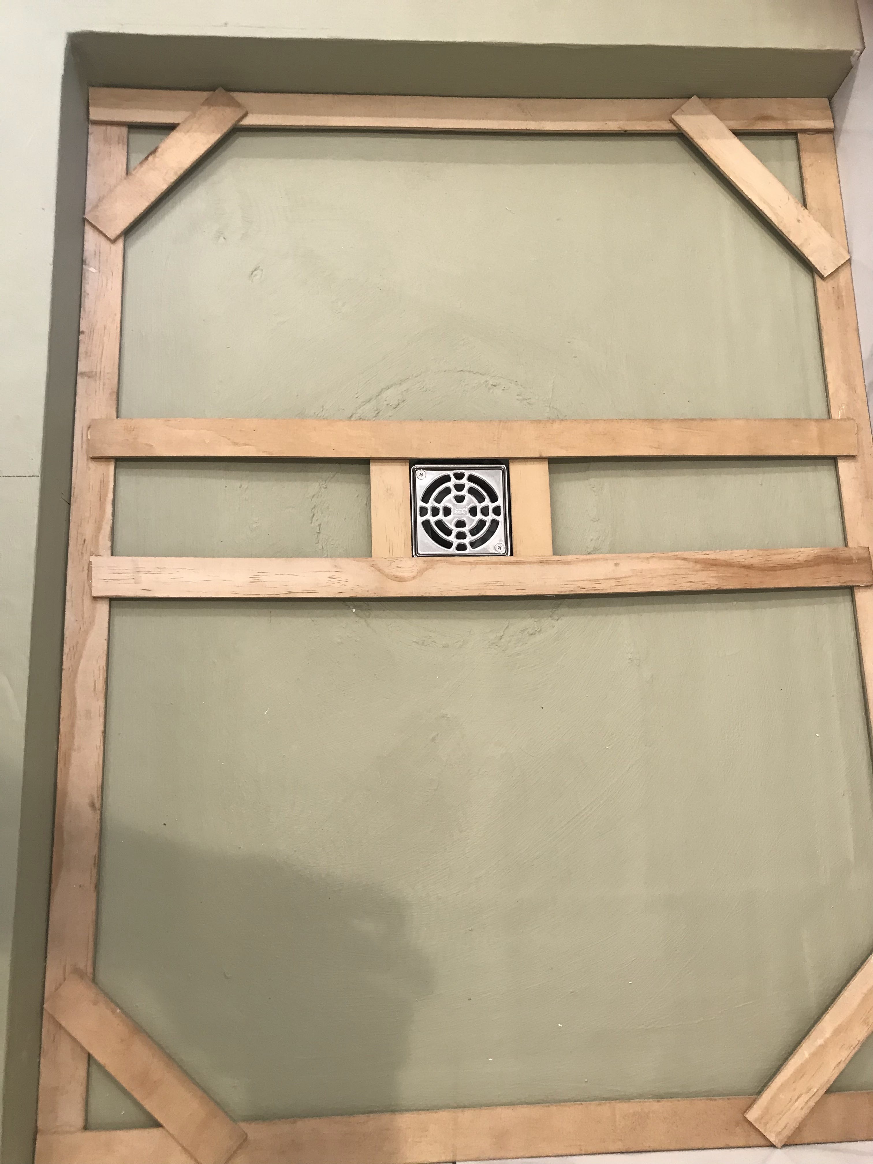 Certified shower drain installation in Shreveport Louisiana by 318 Tile Pro tile contractor